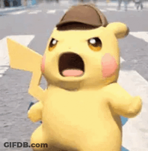 Mind Bending Surprised Pikachu Psychedelic GIF