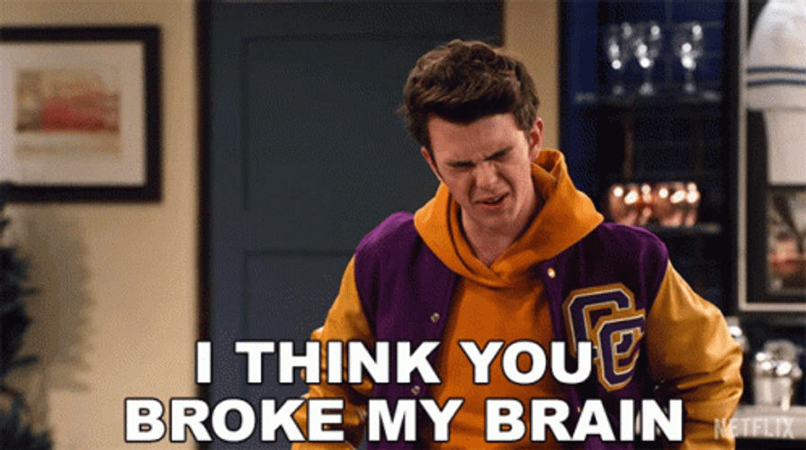 Mind Blown Broke Brain GIF