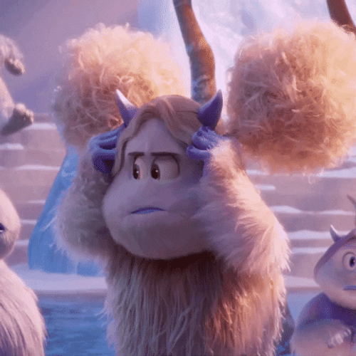 Mind Blown Cute Smallfoot GIF