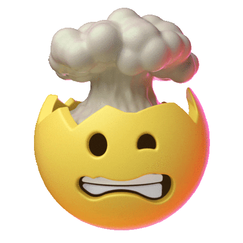 Mind Blown Emoji GIF