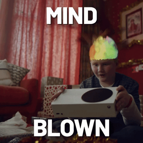 Mind Blown Rainbow Explosion GIF
