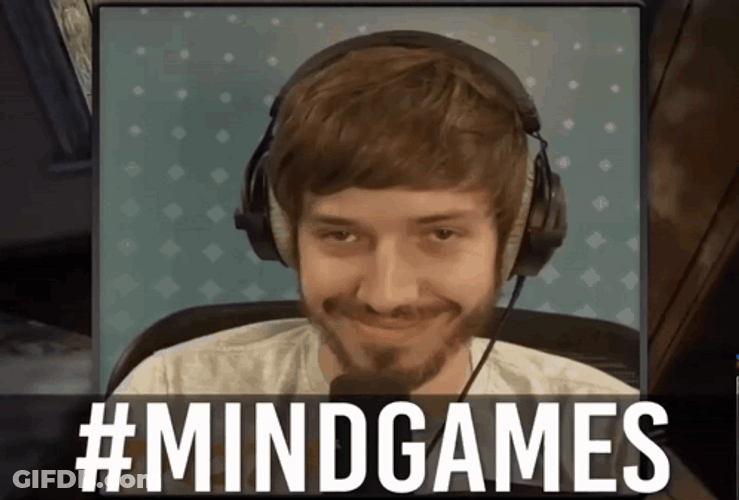 Mind Games Funny Face GIF
