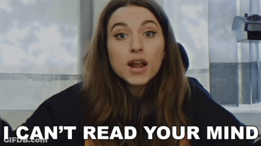 Mind Reader Ashland Cant Read Minds GIF