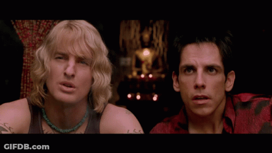Mind Reader Ben Stiller Owen Wilson Zoolander GIF