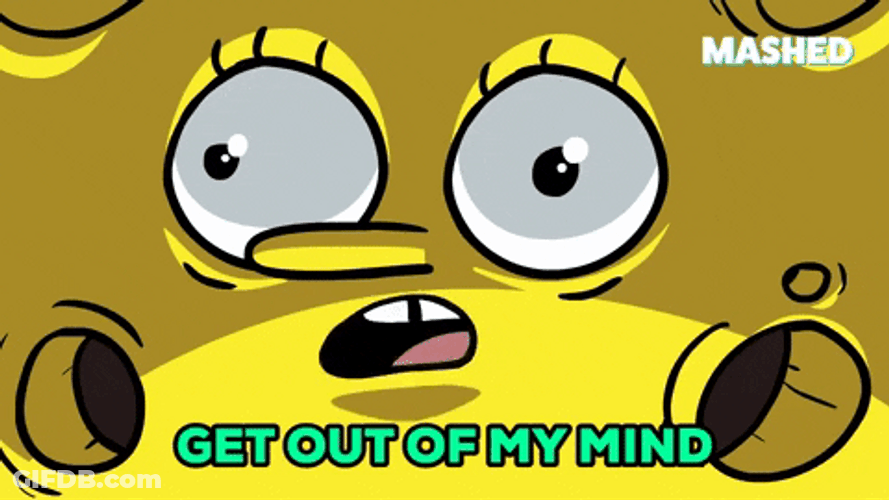 Mind Reader Trippy SpongeBob GIF