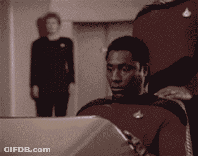 Mindblown Man Having Panic Attack GIF