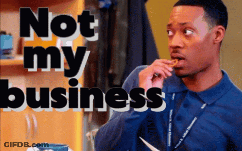 Minding My Business Abbott Elementary GIF