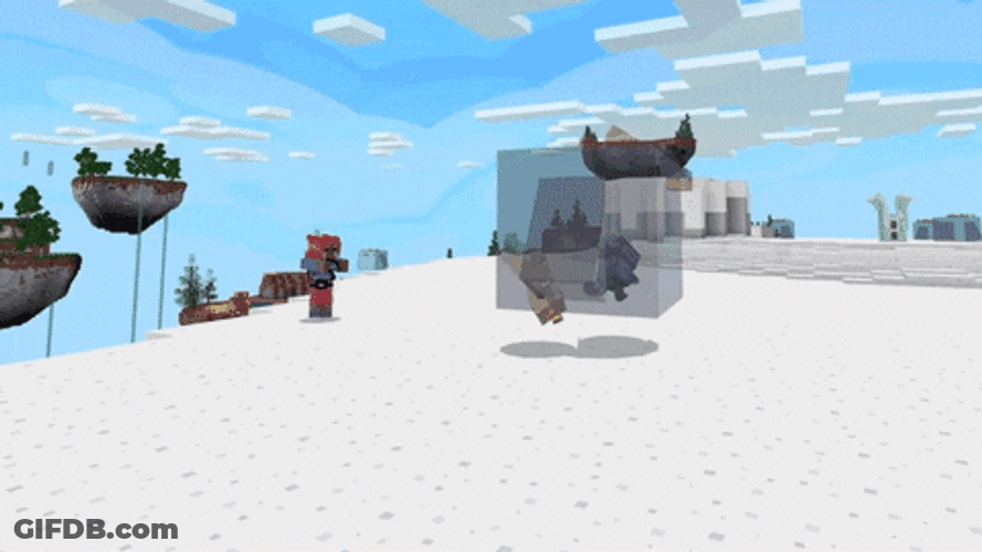 Minecraft Axolotl Game GIF