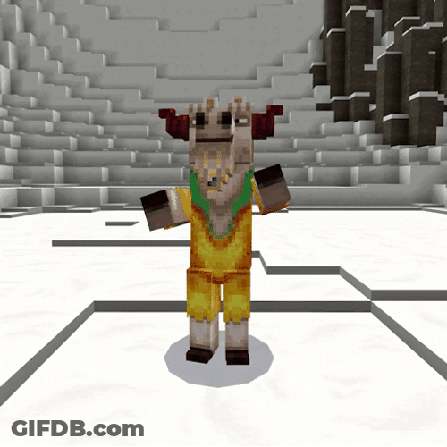 Minecraft Axolotl Ice Age GIF