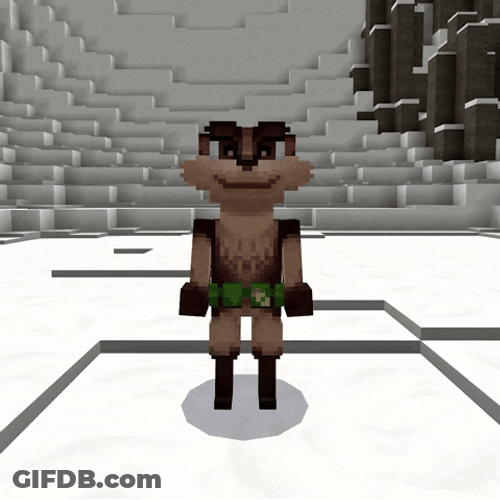 Minecraft Axolotl On Ring GIF