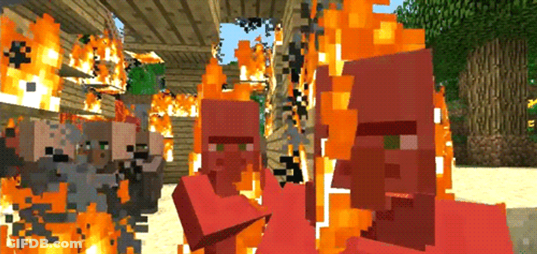 Minecraft Axolotl Soldiers GIF