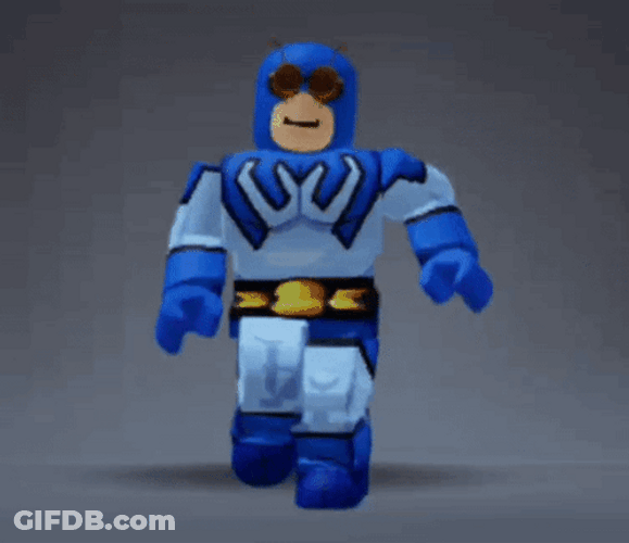 Minecraft Blue Beetle Dancing GIF