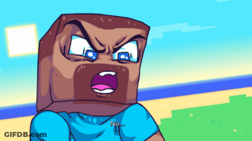 Minecraft Character No GIF