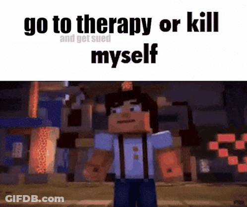Minecraft Character Saying Do Your Job Or Mod Abuse GIF