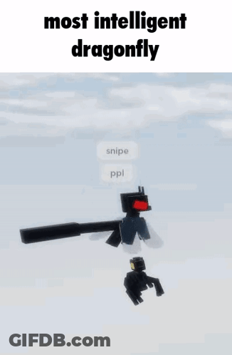 Minecraft Dragonflies Flying In Sky GIF
