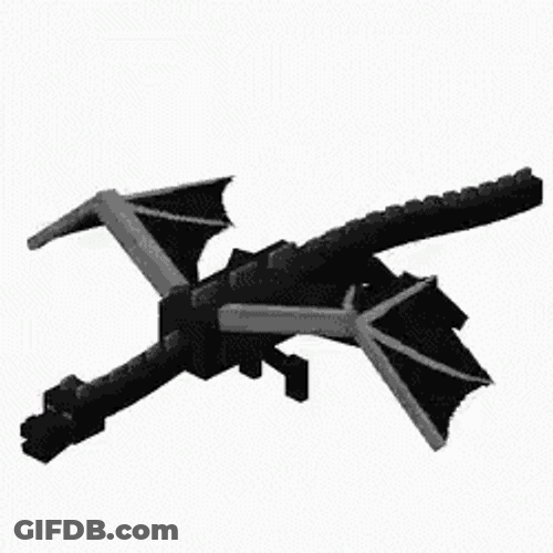 Minecraft Enderdragon GIF