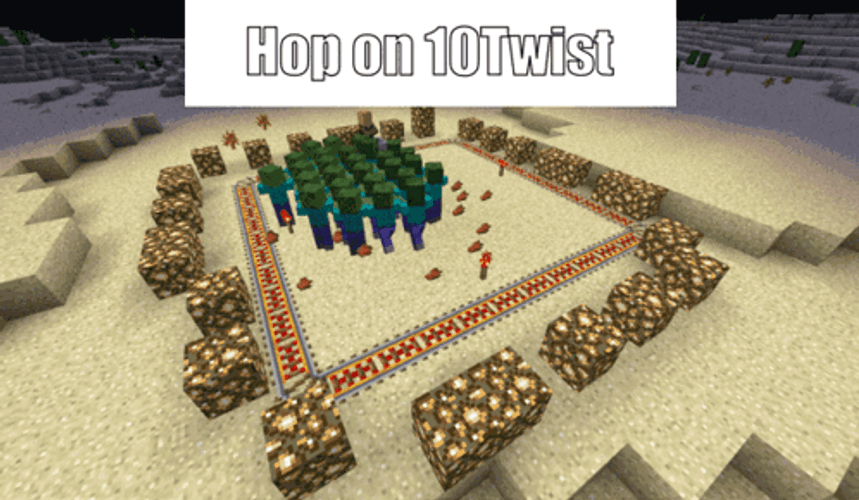 Minecraft Meme Hop On 10 Twist GIF