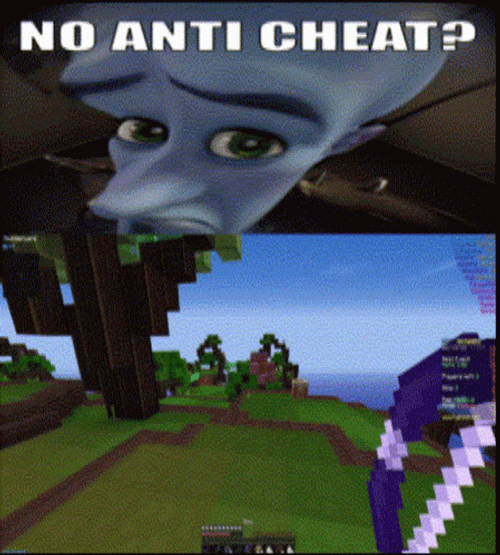 Minecraft Meme No Anti-Cheat GIF