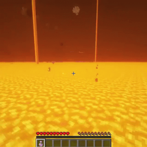 Minecraft Meme Orangutan Swimming GIF