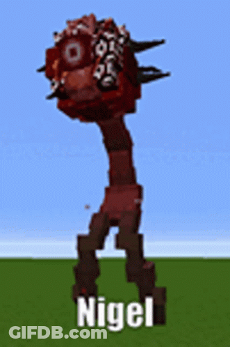 Minecraft Monster Named Nigel GIF