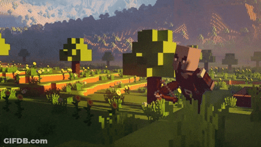 Minecraft Not The Bees GIF