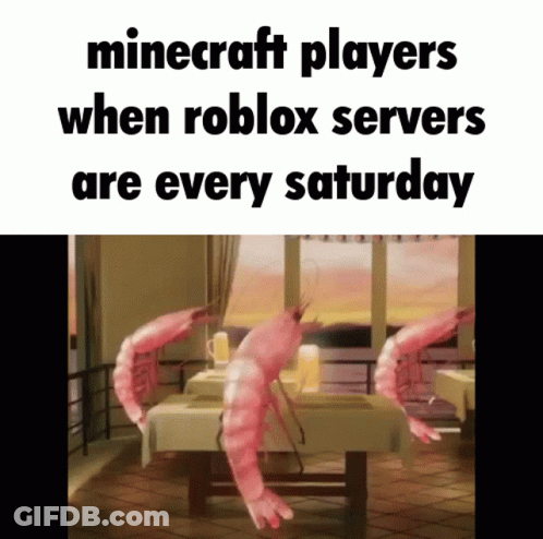 Minecraft Players And Roblox Servers Meme GIF