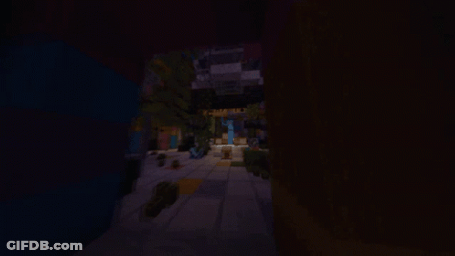 Minecraft Recreating Poppy Playtime GIF