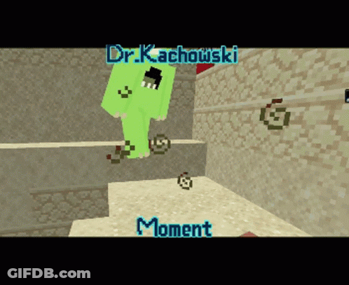 Minecraft Screenshot Dr Kachowski GIF