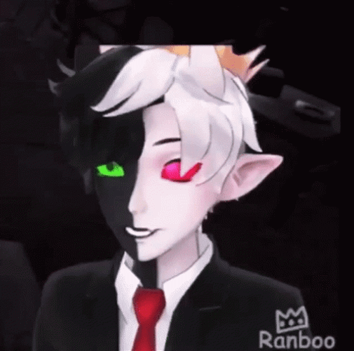 Minecraft Shocked Ranboo Anime GIF