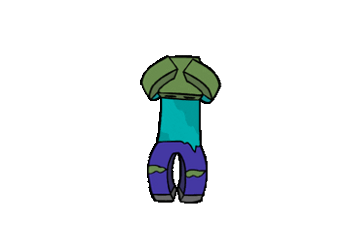 Minecraft Steve Animation GIF