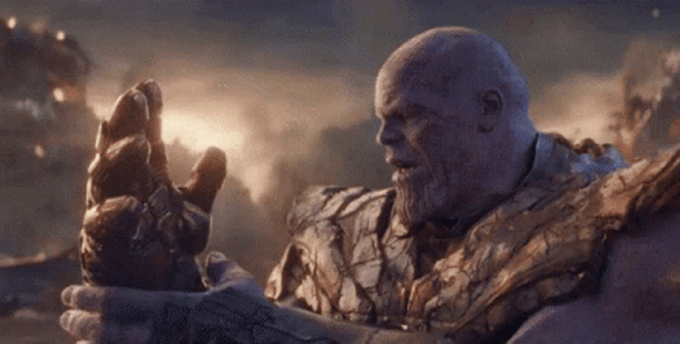 Minecraft Timber Mod Thanos Snap GIF