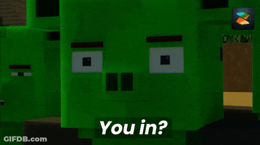 Minecraft You In GIF