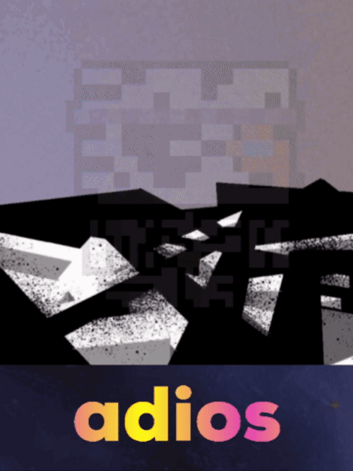 Minecraft Zebra Disappearing Adios GIF