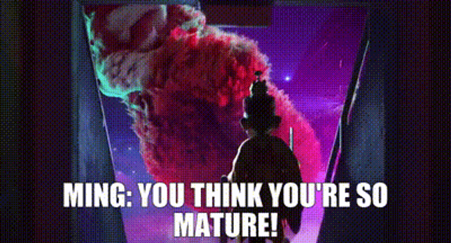 Ming You Think You're So Mature Cartoon Series GIF