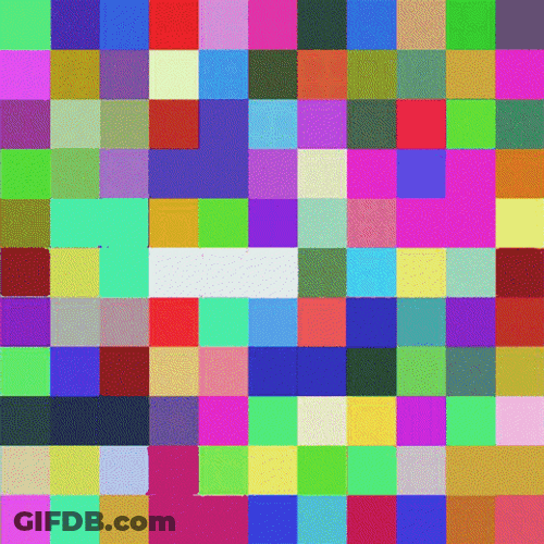 Mini Boxes Slow Colorful Optical Illusion GIF