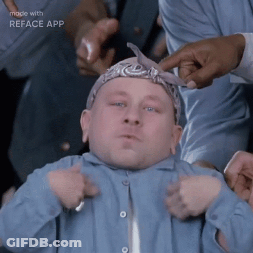 Mini Me Face Swap GIF