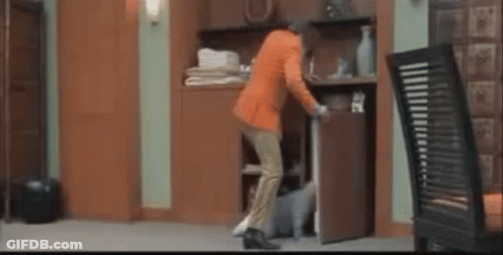 Mini Me Kicking Austin Powers GIF