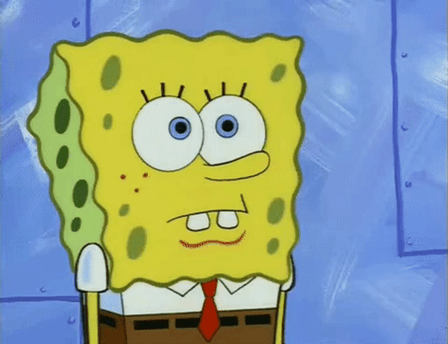 Mini SpongeBob Take My Money GIF