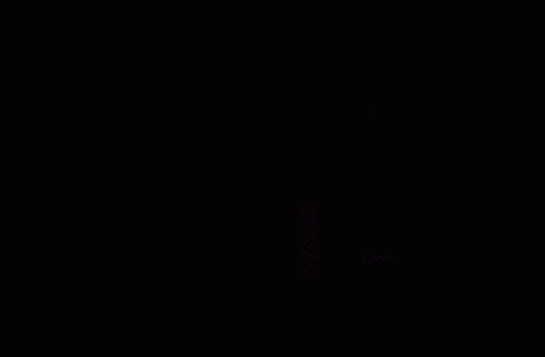 Minimalist Star Wars Shrinking Movie Logo GIF