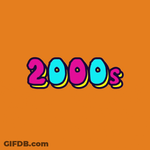 Minimalist Y2k Colorful 2000 GIF