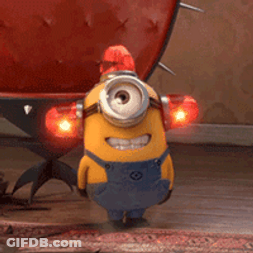 Minion Alarming Siren GIF
