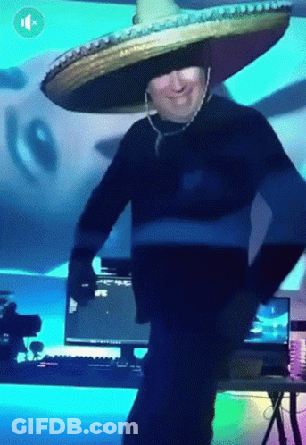 Minion In Sombrero And Sunglasses Says Happy Tuesday GIF