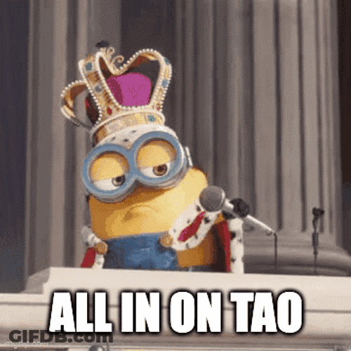 Minion Mic Drop All In On Tao GIF