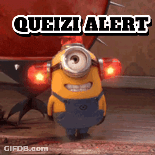 Minion Queizi Alert GIF