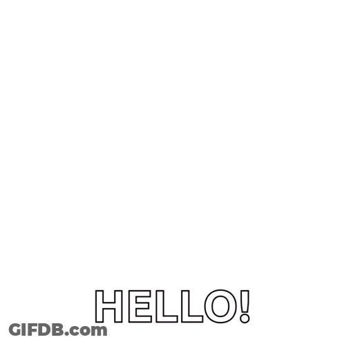 Minion Saying Hello GIF