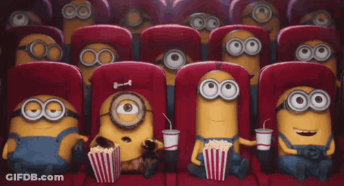 Minion Saying Hello GIF