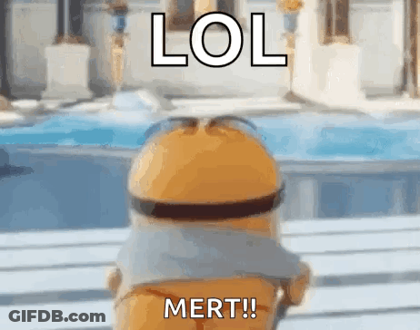 Minion With Lol Mert GIF