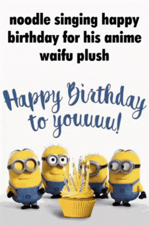 Minions Birthday Wish Greetings GIF