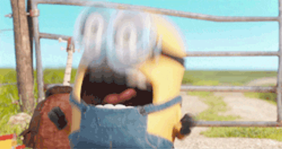 Minions Carl Screaming GIF