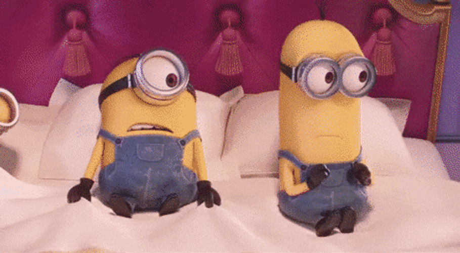 Minions Kevin Carl And Bob Snoring GIF